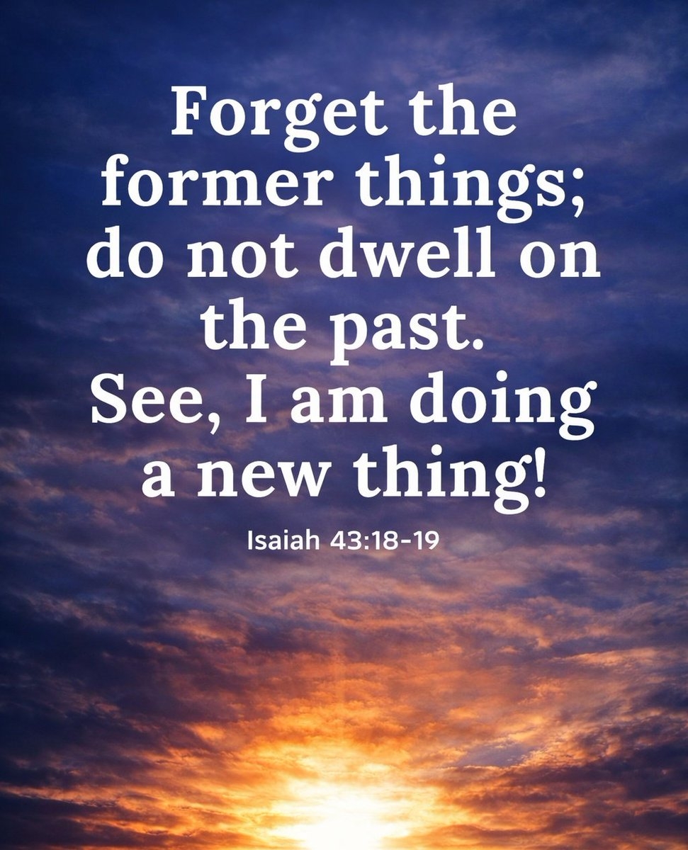 Forget The Past Bible Quotes
