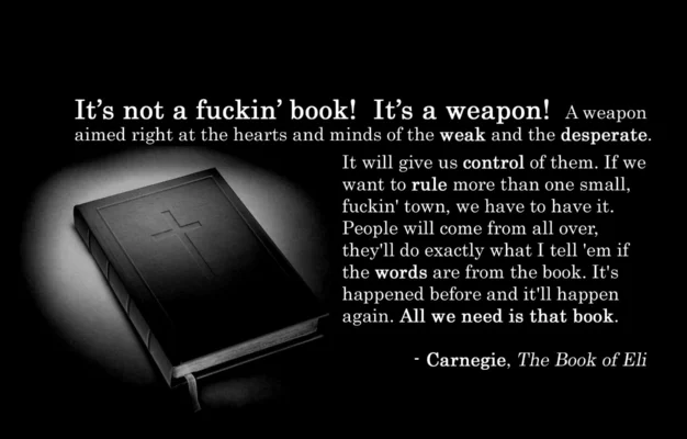 It s Not A Book It s A Weapon R atheism