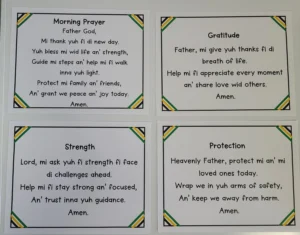 Jamaican Prayers Morning Prayers Jamaican Books Printable Prayer Jamaica Rasta Bible Print Etsy