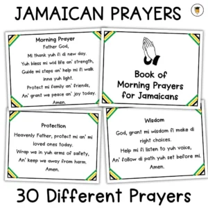 Jamaican Prayers Morning Prayers Jamaican Books Printable Prayer Jamaica Rasta Bible Print Etsy