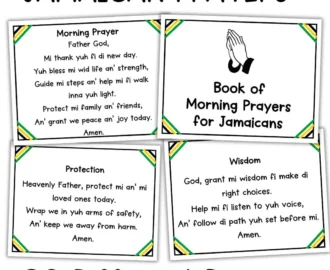 Jamaican Prayers Morning Prayers Jamaican Books Printable Prayer Jamaica Rasta Bible Print Etsy