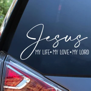 Jesus Christian Car Sticker Decal Bible Verse God Faith Love Lord Quote Truck Auot Vehicle Windscreen Vinyl AliExpress