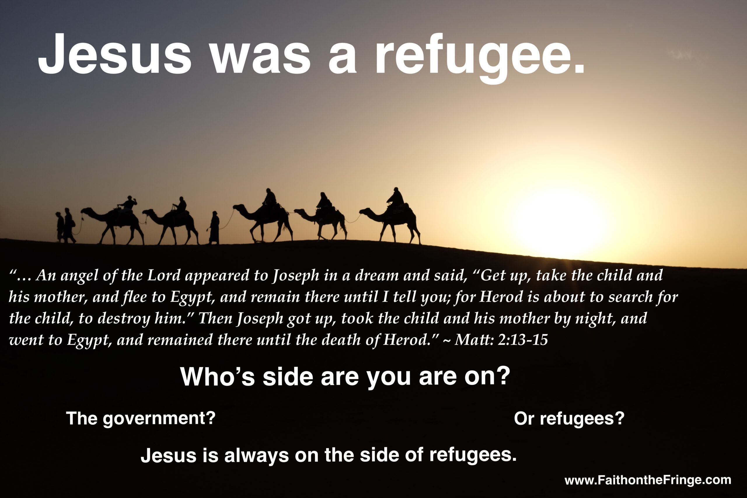 Bible Quotes On Refugees