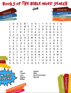 Job Bible Word Search Children s Ministry Deals