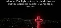 John 1 4 5 Illustrated In Him Was Life And That Life Was The Heartlight Gallery