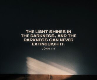 John 1 5 Everything Was Created Through Him Nothing not One Thing Came Into Being Without Him What Came Into Existence Was Life And The Life Was Light To Live By The Life Light Blazed