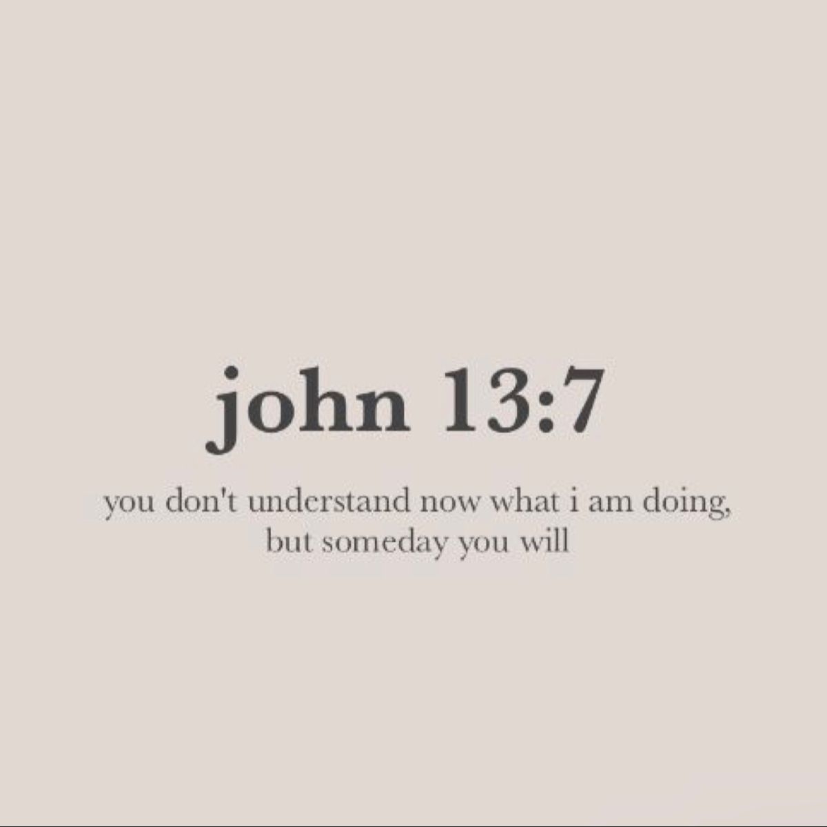 John 13 7