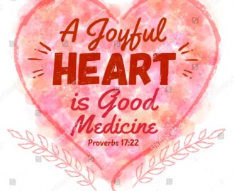 Joyful Heart Good Medicine Bible Verse Stock Illustration 541583758 Shutterstock