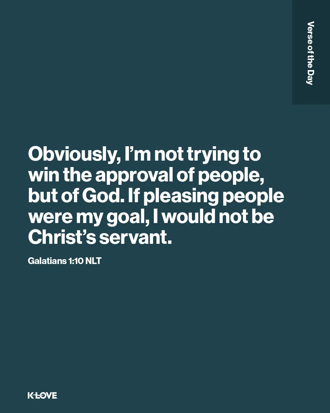 K LOVE s Verse Of The Day Positive Encouraging K LOVE