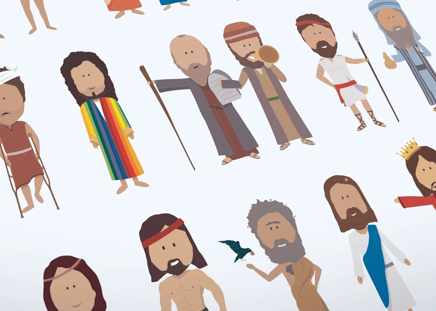 Kids Bible Resource Printable Bible Characters For Children