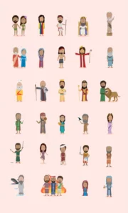 Kids Bible Resource Printable Bible Characters For Children