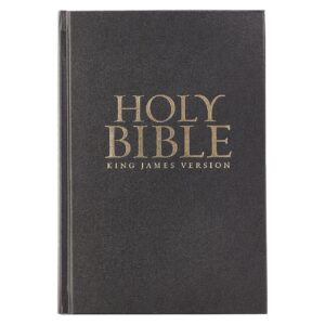 KJV Large Print Pew Bible Black Christian Art