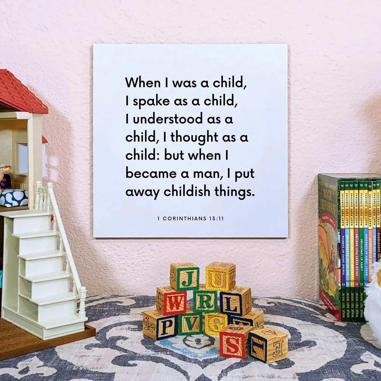 LDS Scripture Quote 1 Cor 13 11 When I Was A Child ScriptureFix