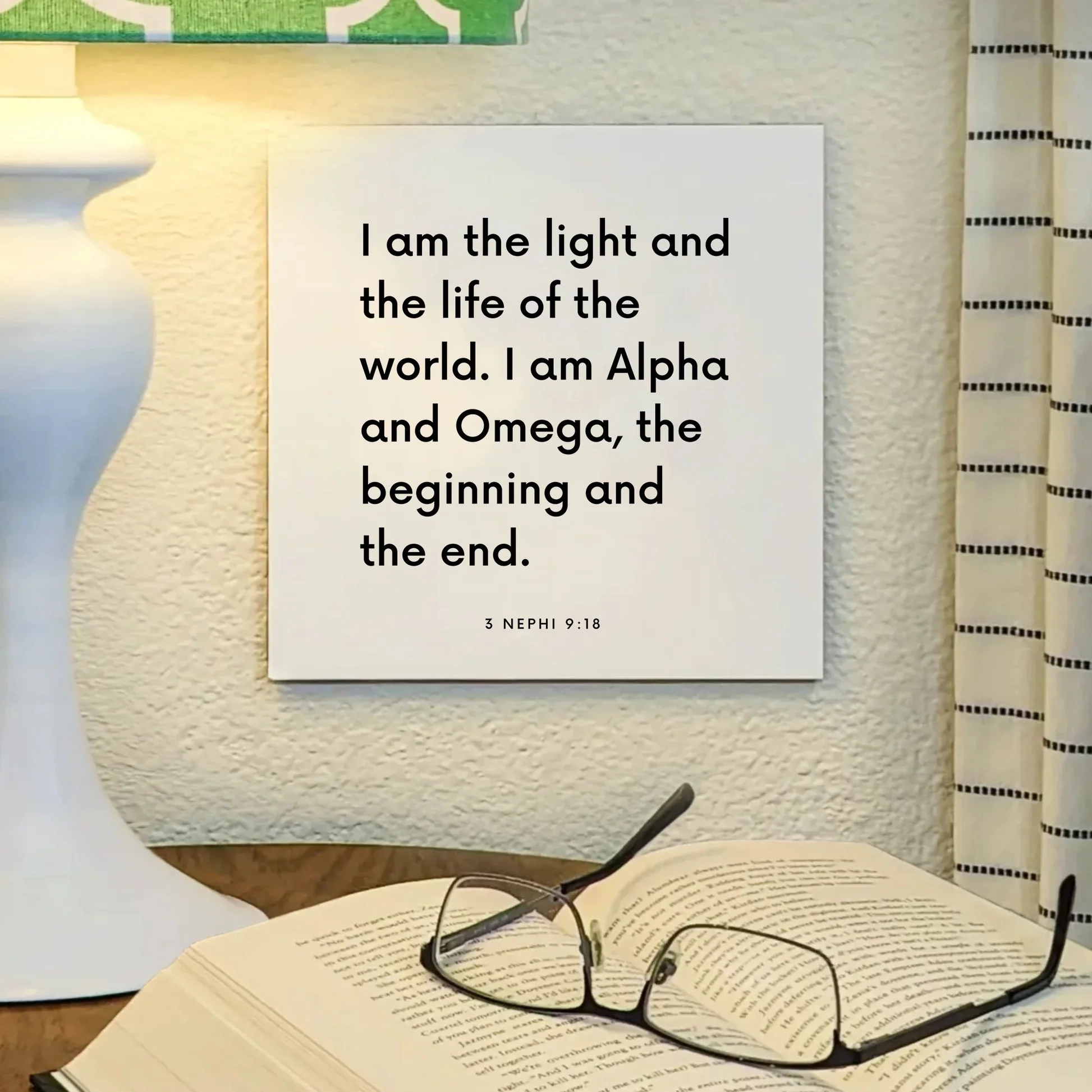 LDS Scripture Quote 3 Ne 9 18 I Am Alpha And Omega ScriptureFix