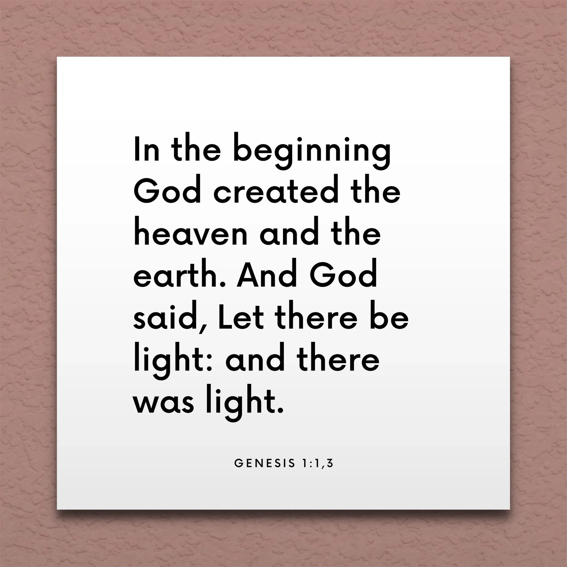 LDS Scripture Quote Gen 1 1 3 And God Said Let There Be Light ScriptureFix