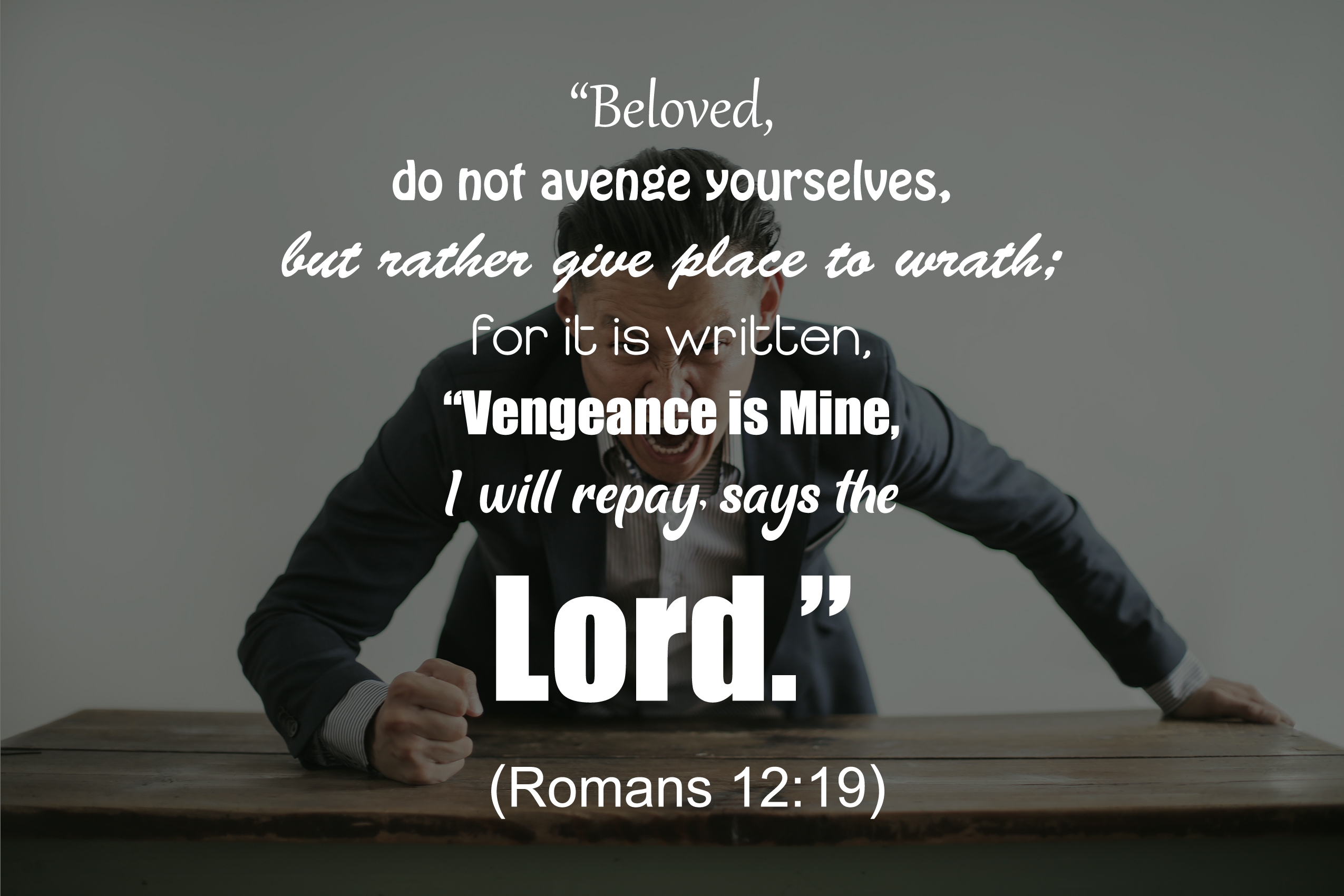 Bible Quote Vengeance Is Mine