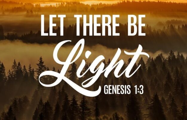 Let There Be Light Genesis 3 1 Bible Quote Spiritual Decor Motivational Poster Bible Verse Christian Wall Decor Inspirational Art Biblical Scripture Wall Art Cool Wall Art Print Poster 16x24 Poster Foundry