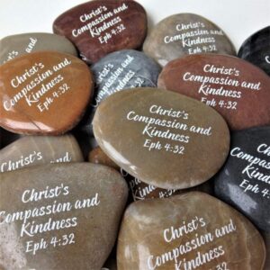 Let Your Faith Shine Through With These Beautifully Engraved Rocks