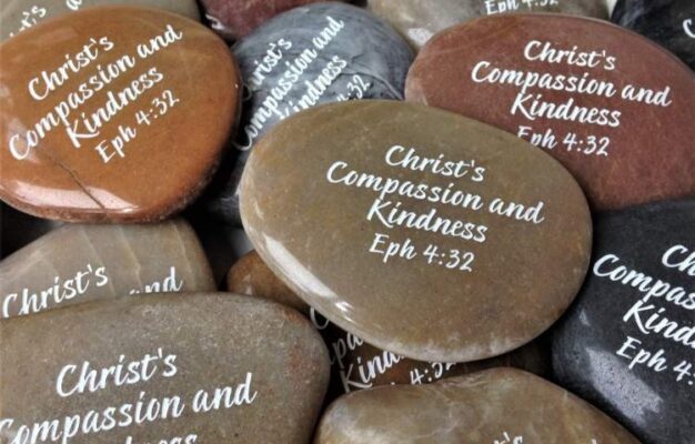 Let Your Faith Shine Through With These Beautifully Engraved Rocks