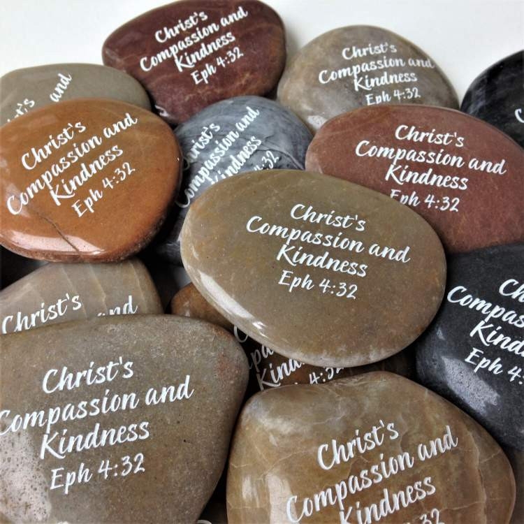 Let Your Faith Shine Through With These Beautifully Engraved Rocks