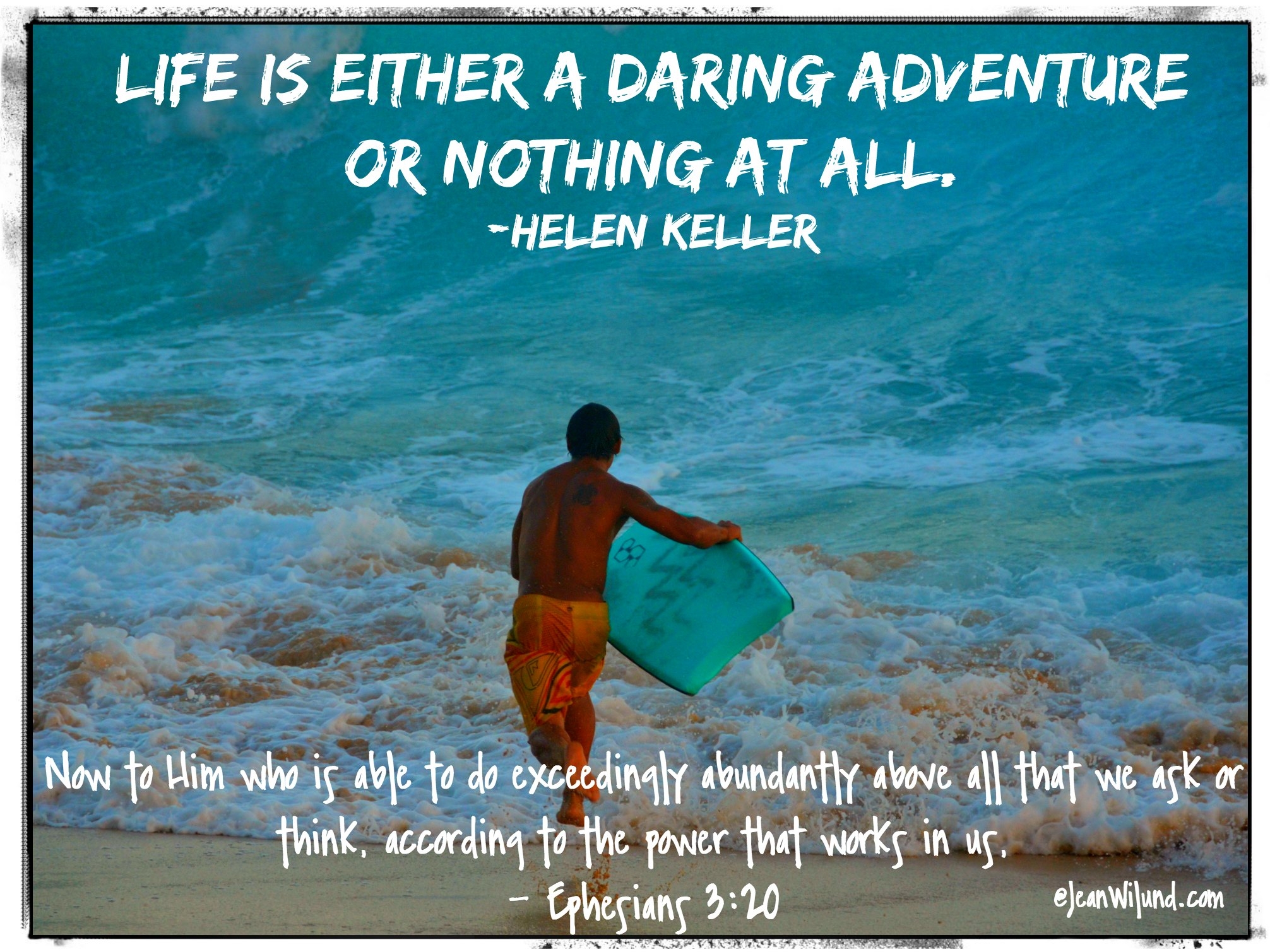Life Is A Daring Adventure Jean Wilund Christian Writer Speaker Bible Teacher