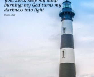 Lighthouse Scripture Verse Digital Art By Randy Steele Fine Art America