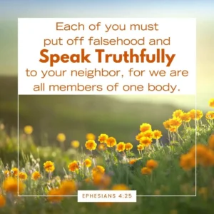 Living With Integrity What Ephesians 4 25 Teaches About Honesty