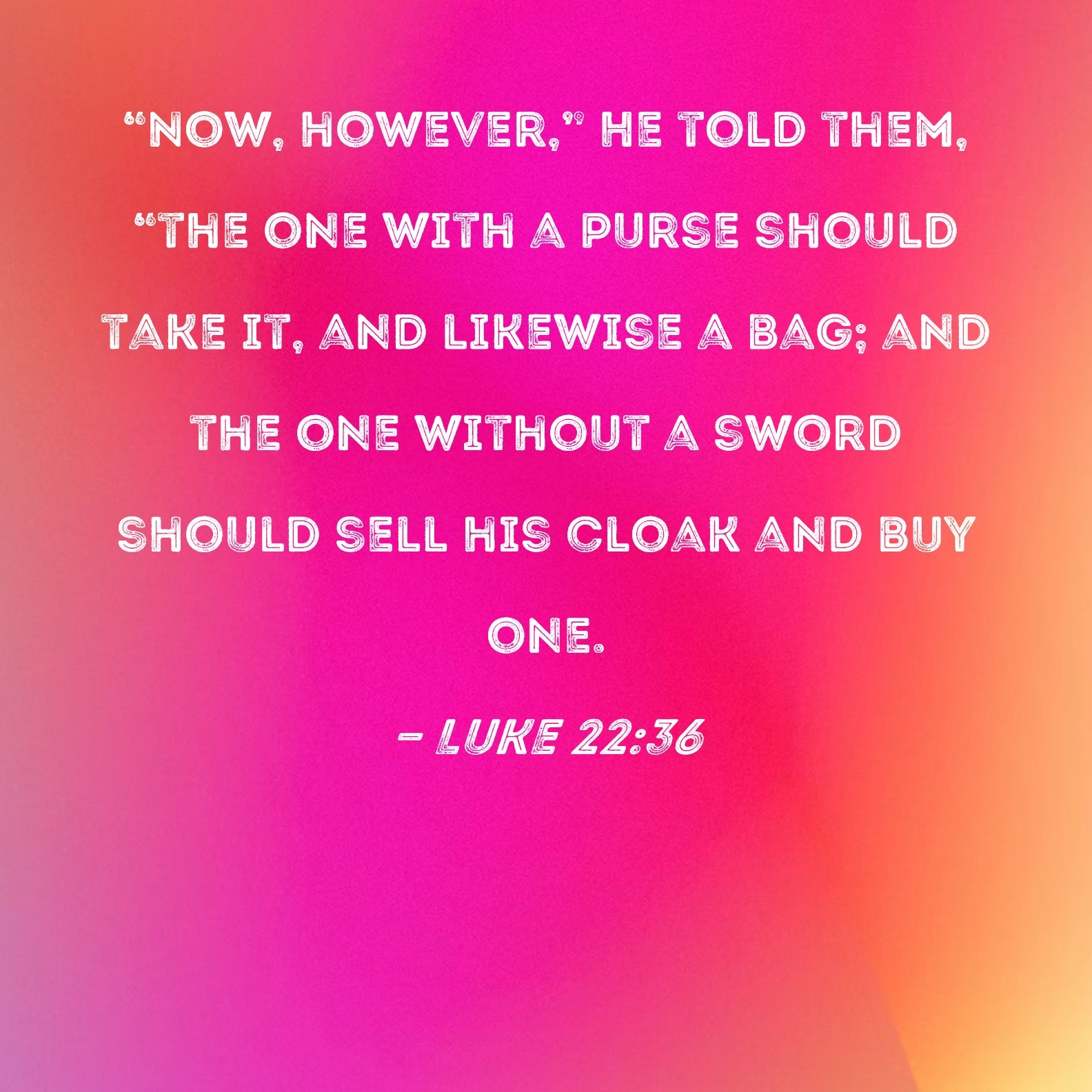 Bible Quote Sword