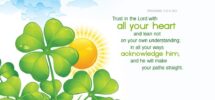 March 2014 Proverbs 3 5 6 NIV Desktop Calendar Free March Wallpaper