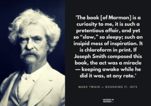 Mark Twain Stuff You Missed In Sunday School