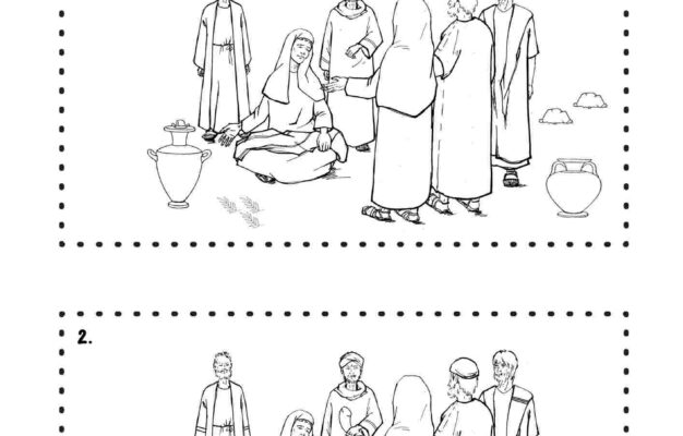 Matthew 23 1 12 Spot The Difference Free Bible Worksheets
