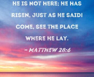 Matthew 28 6 He Is Not Here He Has Risen Just As He Said Come See The Place Where He Lay