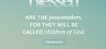 Matthew 5 9 12 KJV Blessed Are The Peacemakers For Th YouVersion