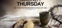 Maundy Thursday Message St Andrew s College