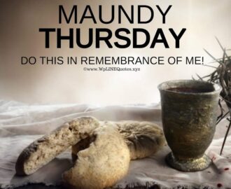 Maundy Thursday Message St Andrew s College