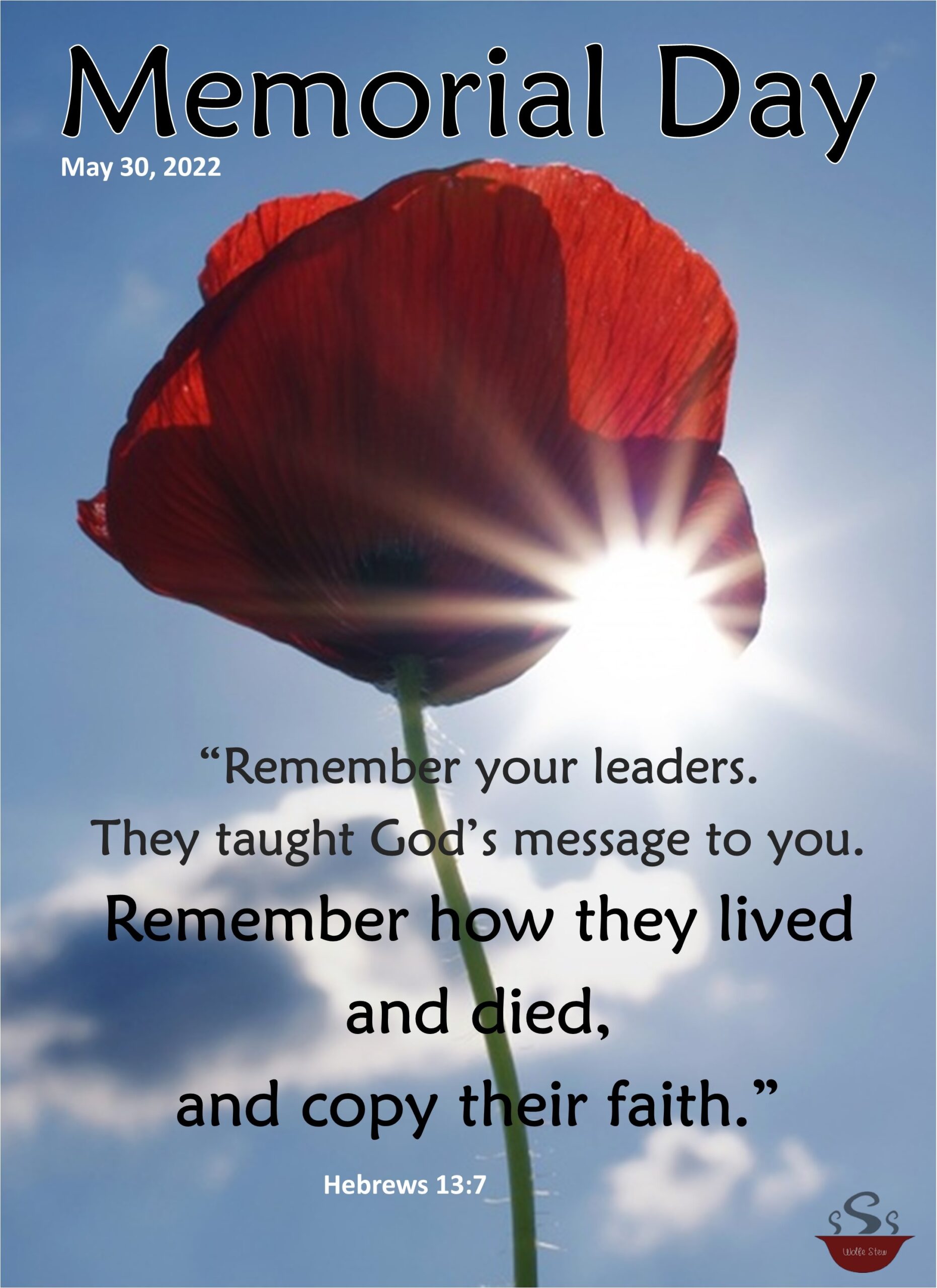 Memorial Day JOY For Today