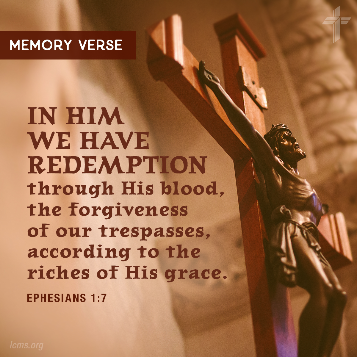 Memory Verse Challenge The Lutheran Church Missouri Synod