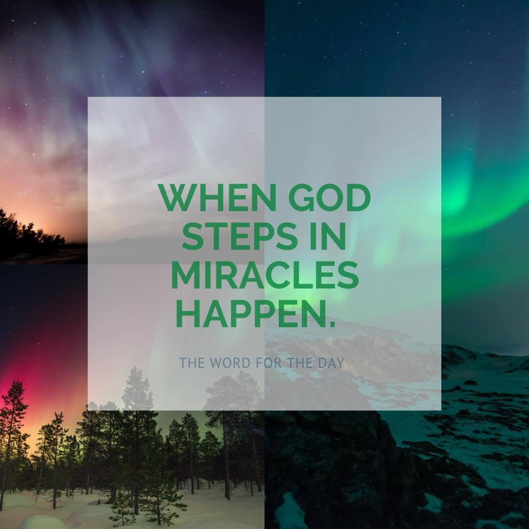 Bible Quotes For Miracles