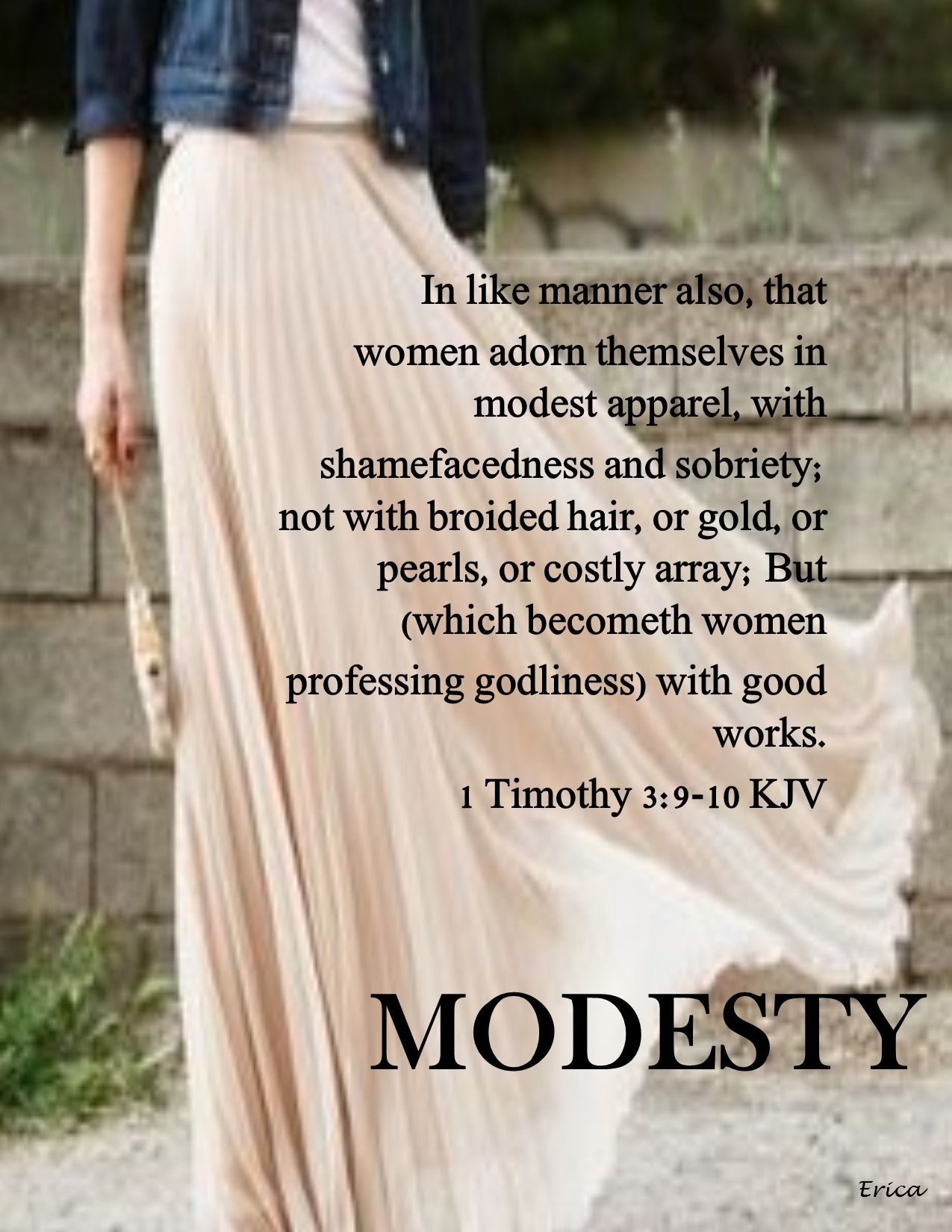 Modesty Quotes Bible Verses About Dressing Modestly Scriptures On Dressing Modestly