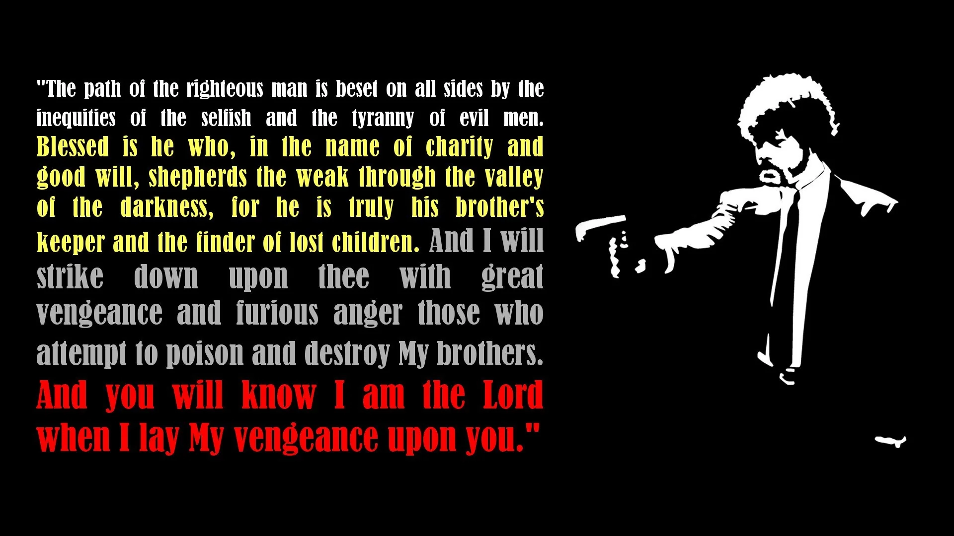 Most Badass Bible Lines Everything Else Doomworld