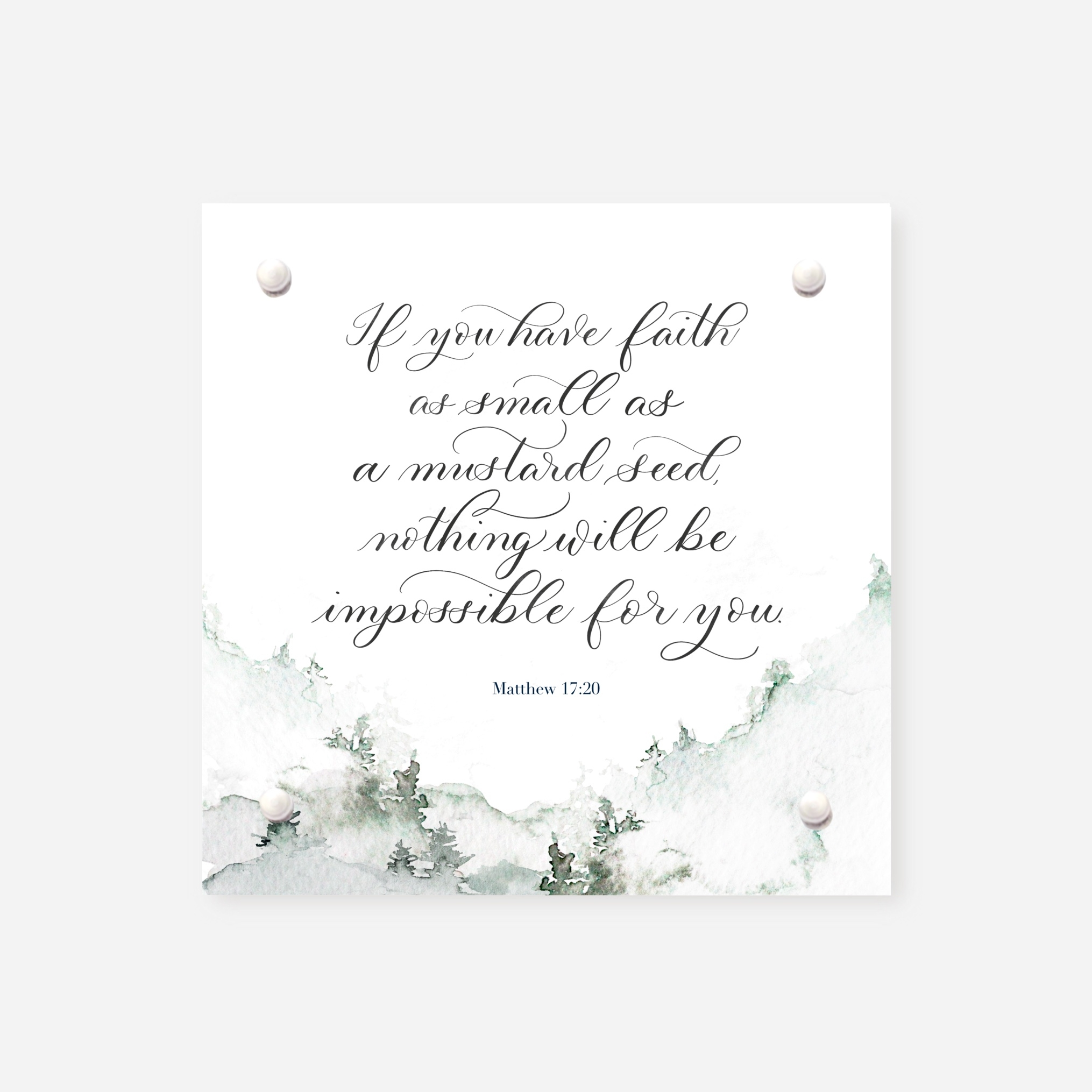 Mustard Seed Quote Bible