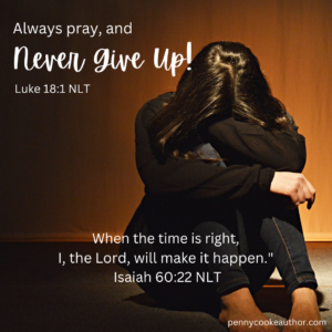 Never Give Up Penny Cooke