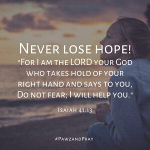 Never Lose Hope A Prayer