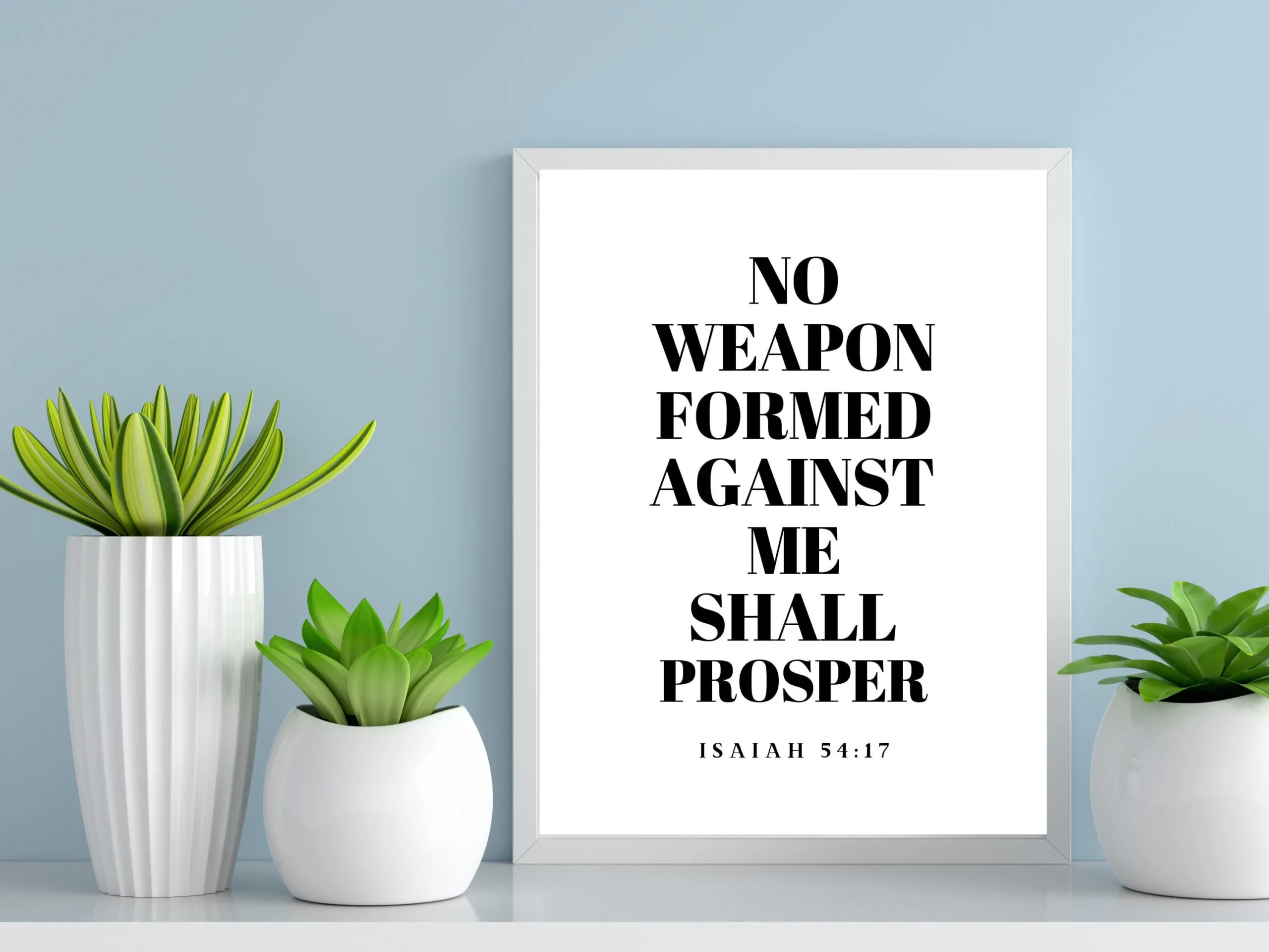 Bible Quote No Weapon Formed