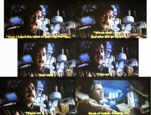 Noli Insipientium Iniurias Pati Isaiah 6 8 BibleQuote In Fury Film