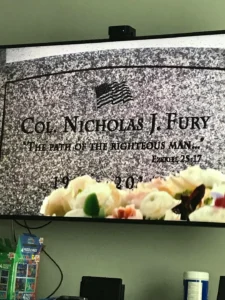 Noticed In Captain America Winter Soldier Nick Fury s Samuel L Jackson Tombstone Has The Bible Verse Sam Jackson Quotes From Pulp Fiction R MovieDetails