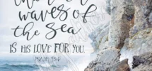 Ocean Sea Watercolor Bible Verse Bundle 4 Printable Designs Down The Path Creations