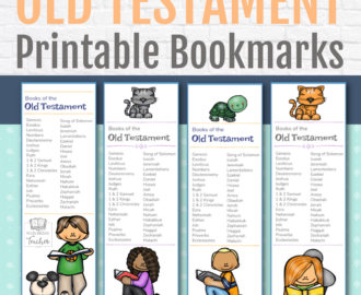 Old Testament Bible Bookmarks Kids Bible Teacher