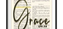 One Word Bible Verse Art Prints Set Of 4 UNFRAMED Christian Gift Hebrews 11 1 Proverbs 3 5 Ephesians 2 8 Matthew 11 28 All Sizes Etsy Finland
