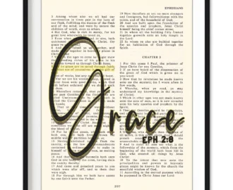 One Word Bible Verse Art Prints Set Of 4 UNFRAMED Christian Gift Hebrews 11 1 Proverbs 3 5 Ephesians 2 8 Matthew 11 28 All Sizes Etsy Finland